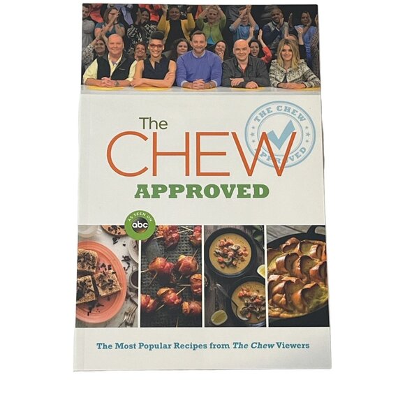 The Chew Approved Most Popular Recipes from the Chew Viewers Paperback Book - Picture 1 of 5